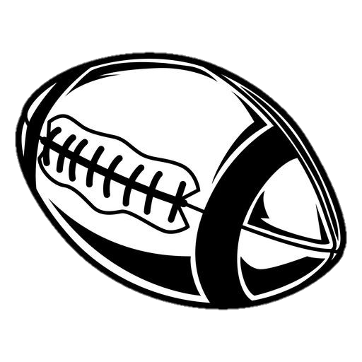 American Football Ball vector Png