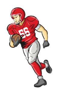 American Football Player Clipart Png