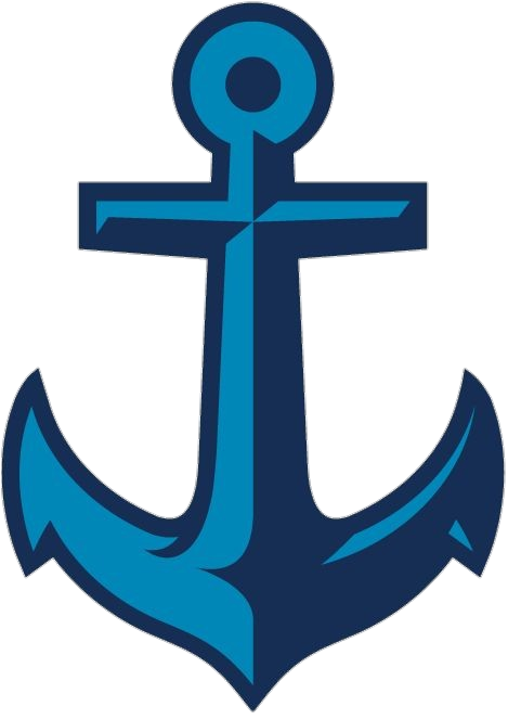 Blue Anchor Logo icon Png