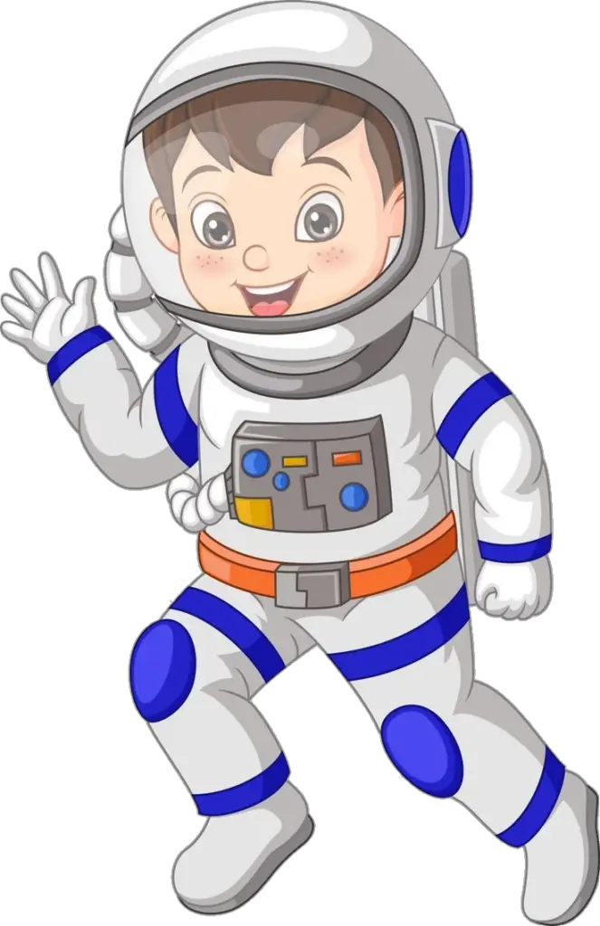 astronaut back clip art