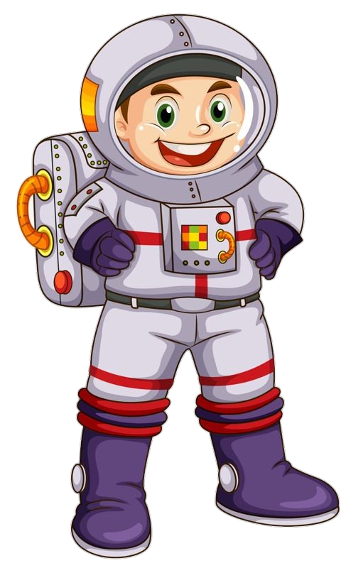 Standing Astronaut Clipart Png