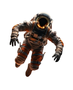 High-resolution Astronaut PNG