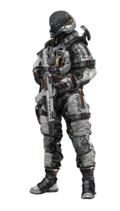 Astronaut Warrior Suit PNG