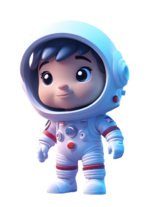 Cute AI Generated Astronaut PNG