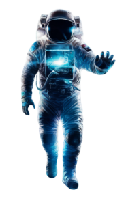 Futuristic Astronaut PNG