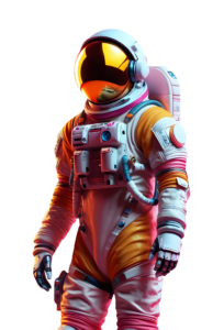 AI Generated Astronaut PNG