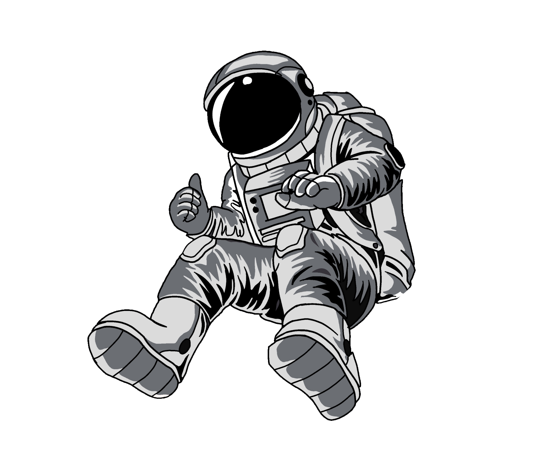 Astronaut PNG-39