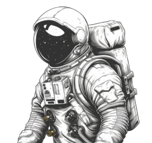 Astronaut clipart PNG