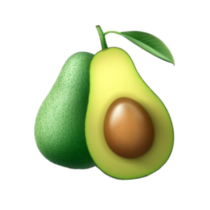 Animated Avocado PNG