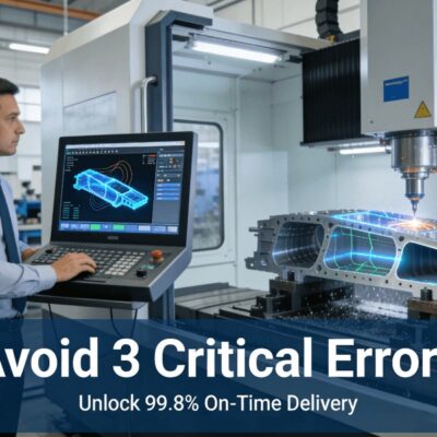 Avoid These 3 Common CNC Milling Errors to Achieve 99.8% On-Time Delivery and 30% Faster Time-to-Market