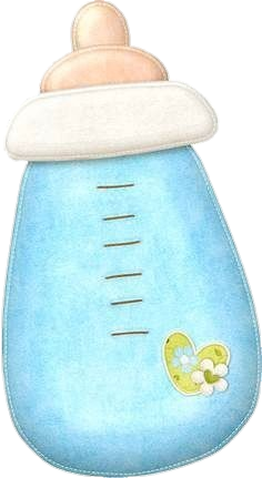 Watercolour Baby Bottle Png