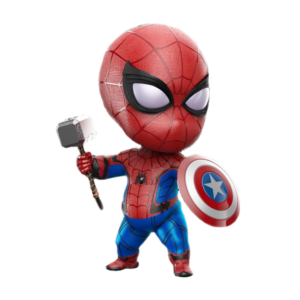 Baby Thor Spider-Man Png