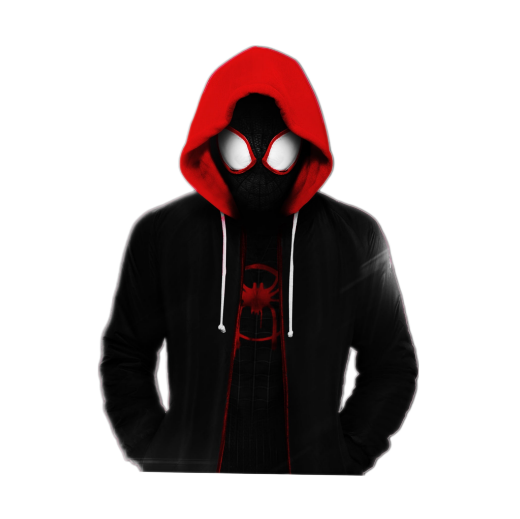 Spider-Man with Hoodie Png