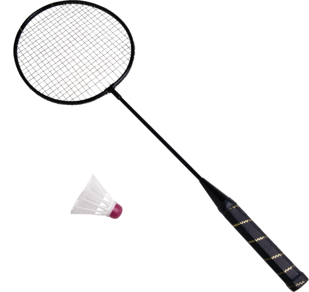 Badminton Racket and Birdie Png Transparent Image