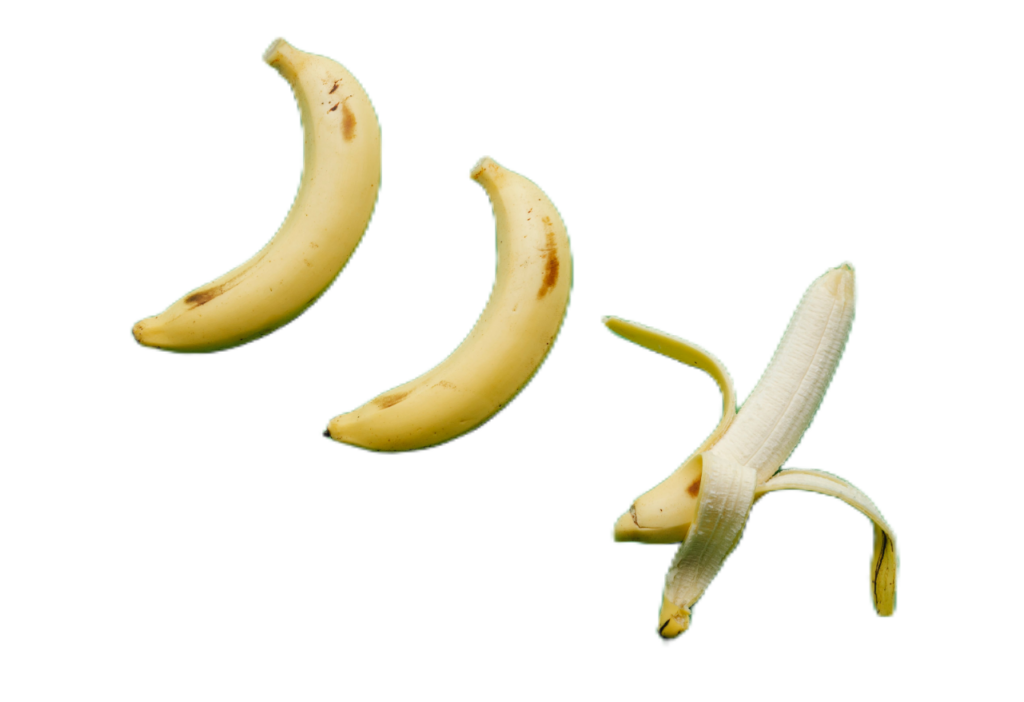 Three Banana PNG