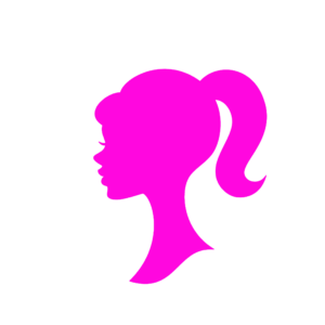 Pink Barbie Logo Icon PNG