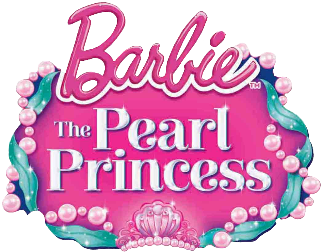 Barbie The Pearl Princess Logo PNG