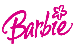 Barbie Text Logo PNG