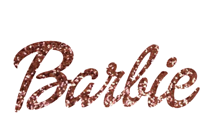 Glitter Barbie Logo PNG