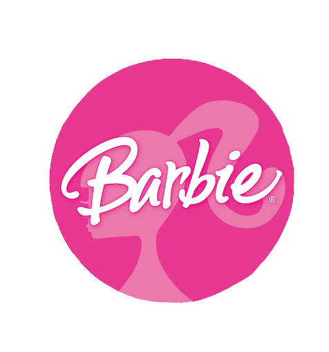 Round Barbie Logo PNG