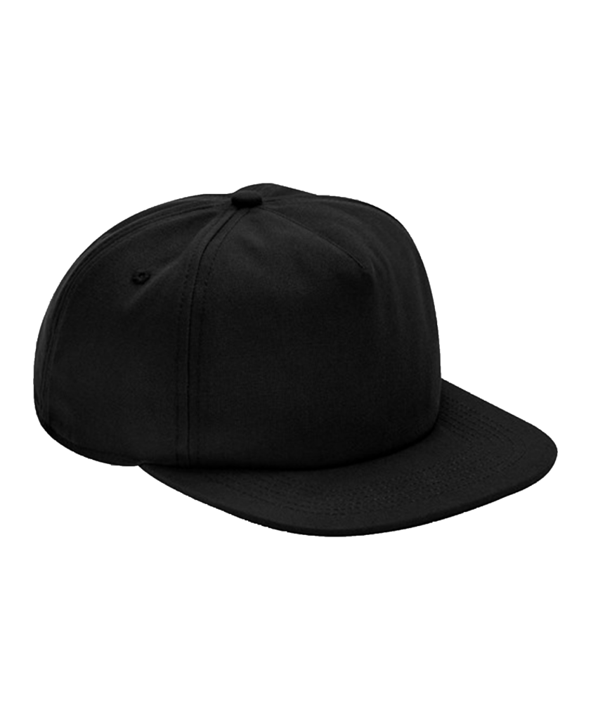 Black Baseball Cap PNG