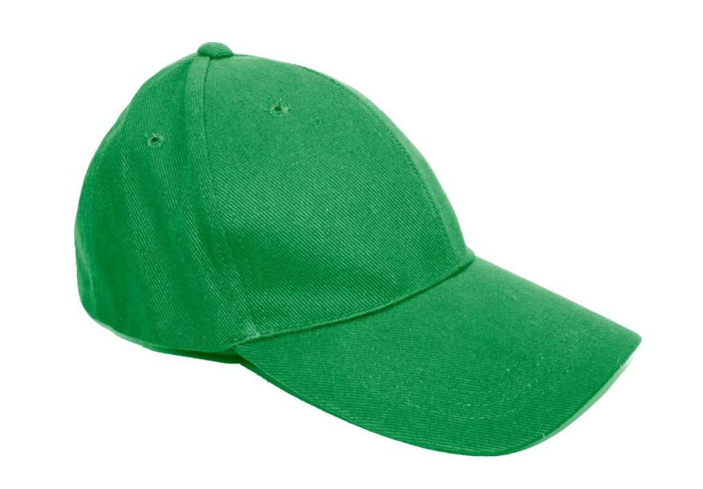 Green Baseball Cap PNG