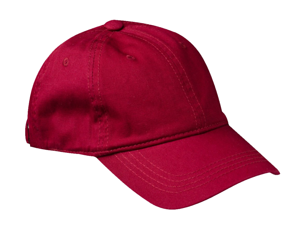 Red Baseball Cap PNG