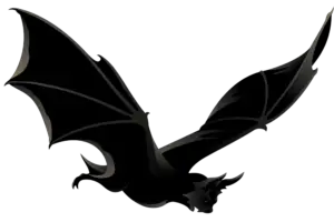 Silhouette Bat Png