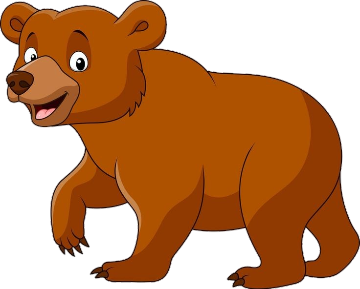 Animated Brown Bear Png