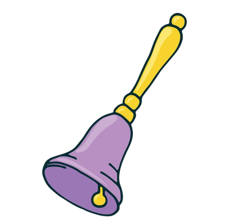 Hand Bell Clipart Png