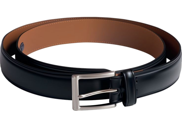 Black Leather Belt Png