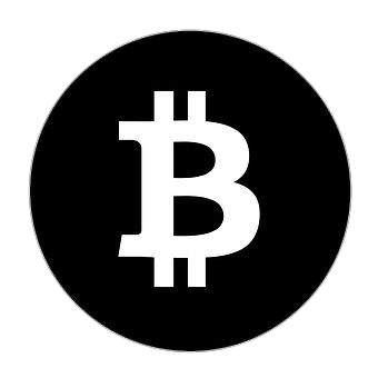 Black Bitcoin Png