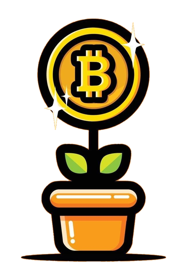 Bitcoin Flower Icon Png