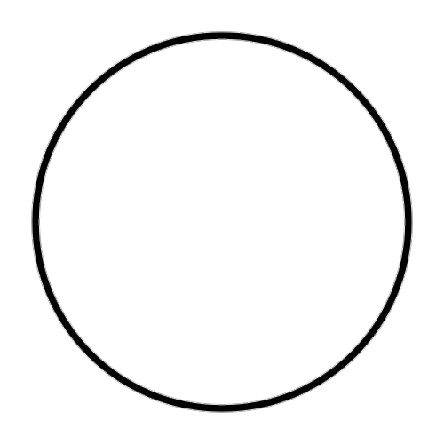 Black Circle Outline PNG