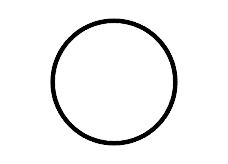 Black Circle Outline PNG