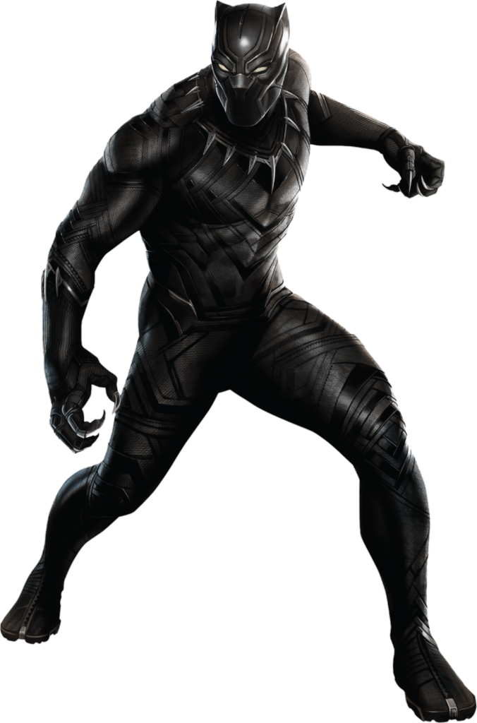 High-Resolution Black Panther Png