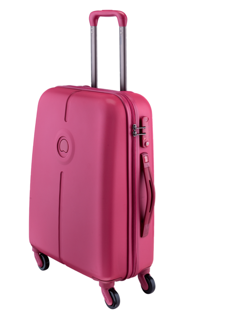 Pink Luggage Png