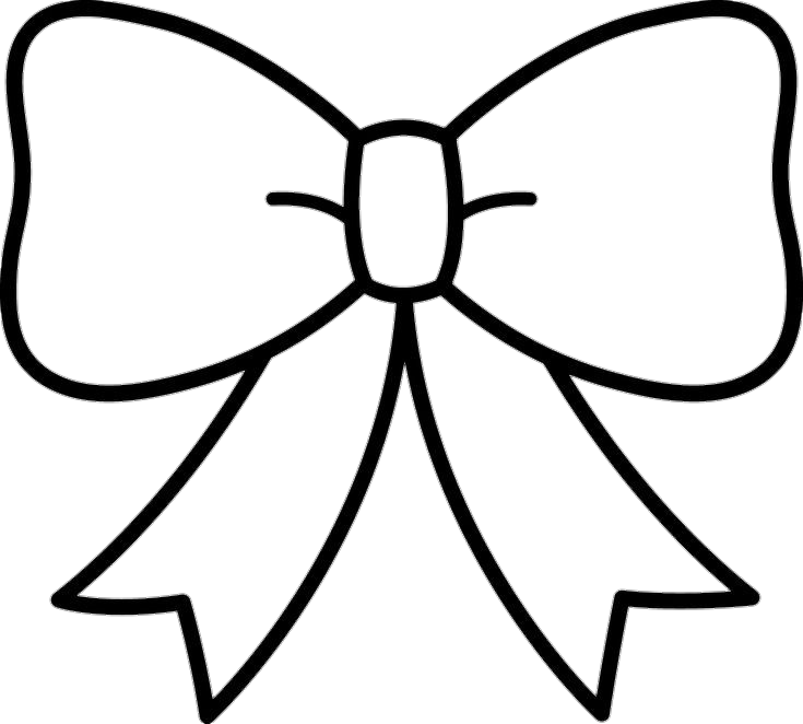 Bow Tie Outline Png