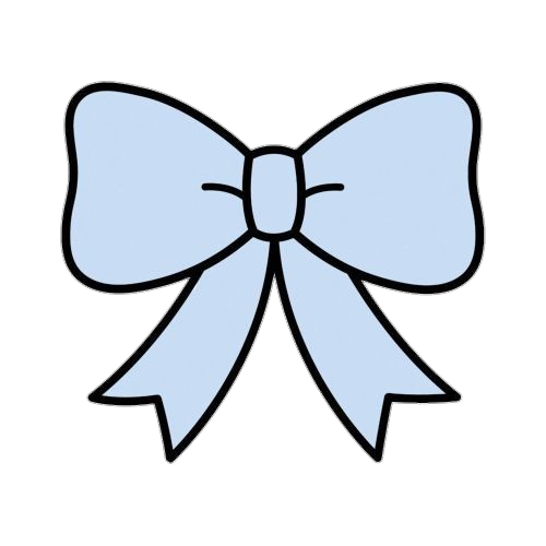 Blue Bow Tie Drawing Png