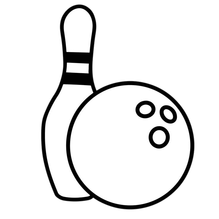 Bowling svg icon Png