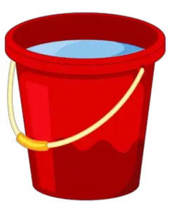 bucket clipart