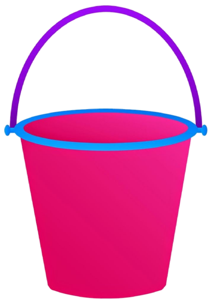 Pink Bucket Clipart Png