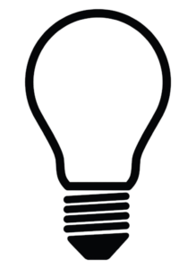 Light Bulb Outline Vector Png