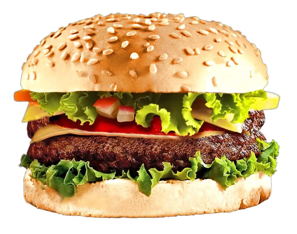 Transparent Burger Png