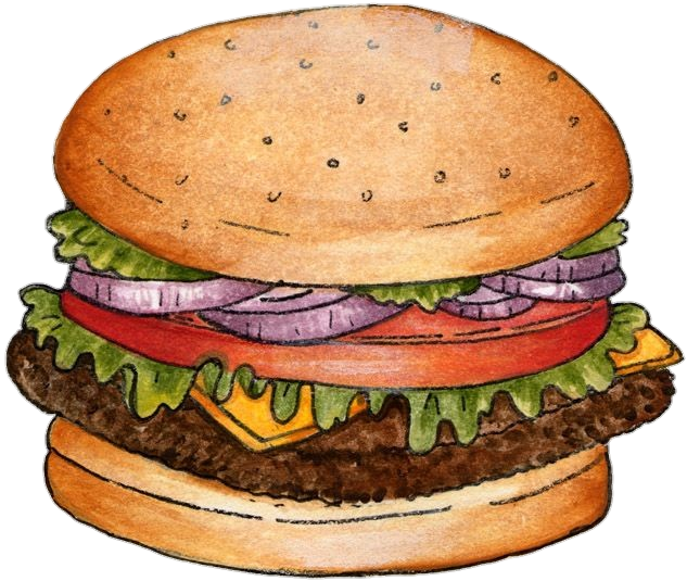 Aesthetic Burger Png