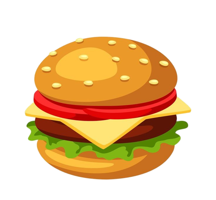 Burger Vector Png