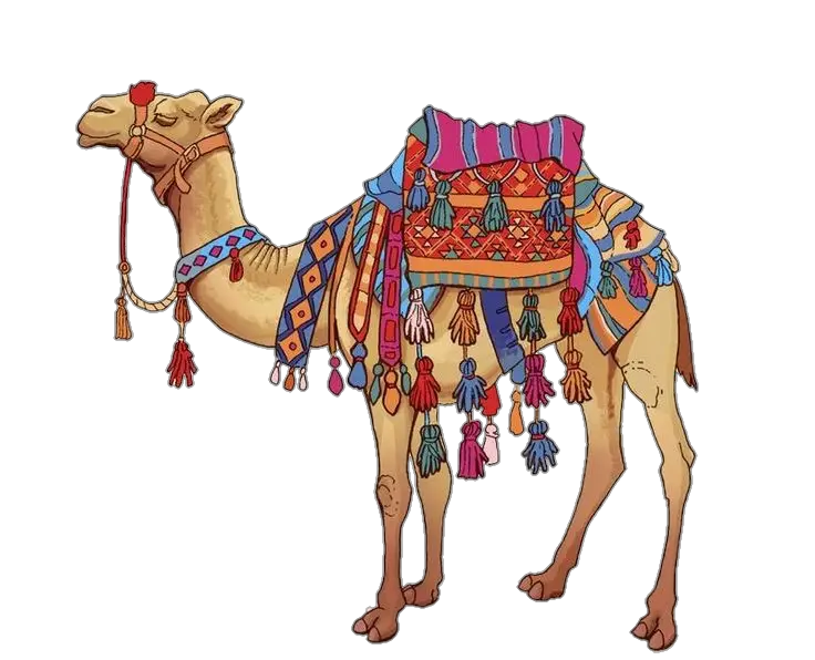 Decorated Camel Png