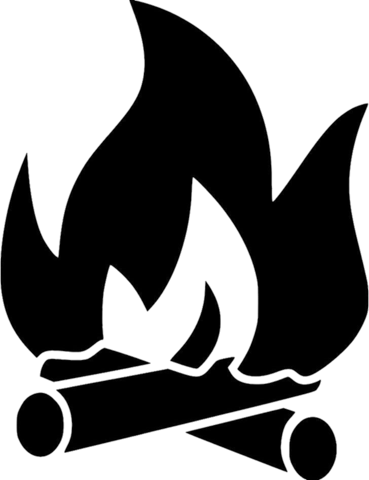 Campfire Silhouette Png