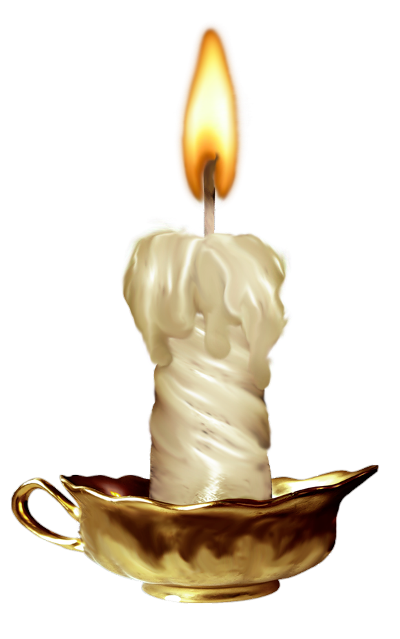 Spooky Candle Png