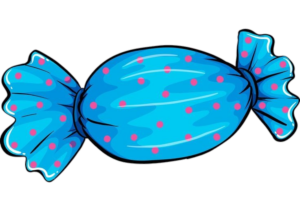 Blue Candy clipart Png